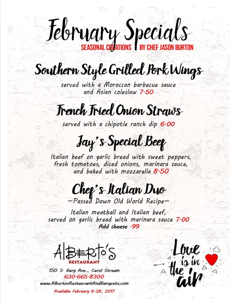 Alberto's February 2017 Specials