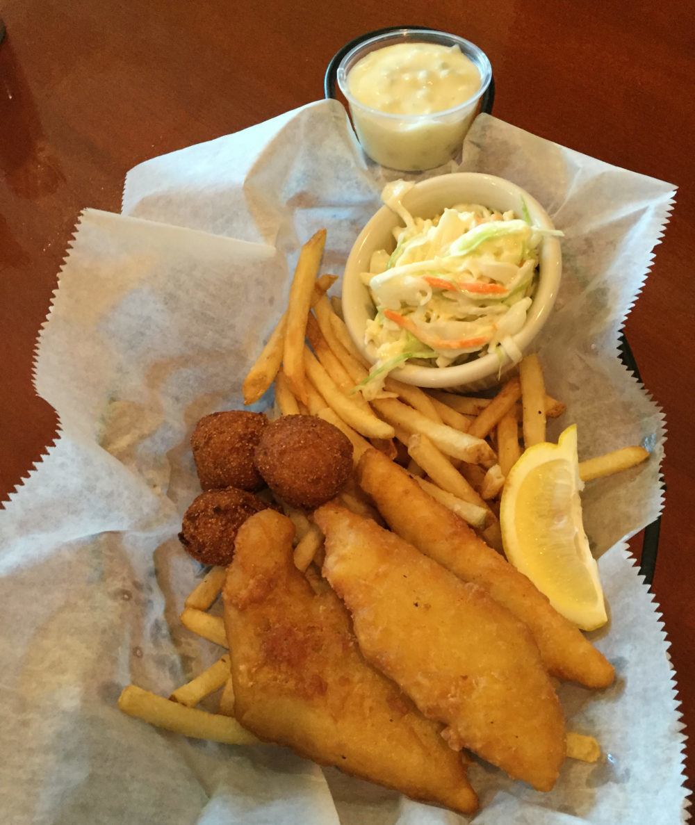 All You Care to Eat Fish Fry Basket at Alberto's